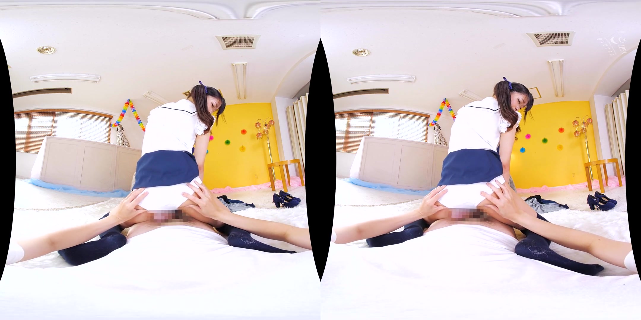 Fake twin-Tail Knee-High Panty Creampie Fuck 2 - teen 18+ Asian Blowjob