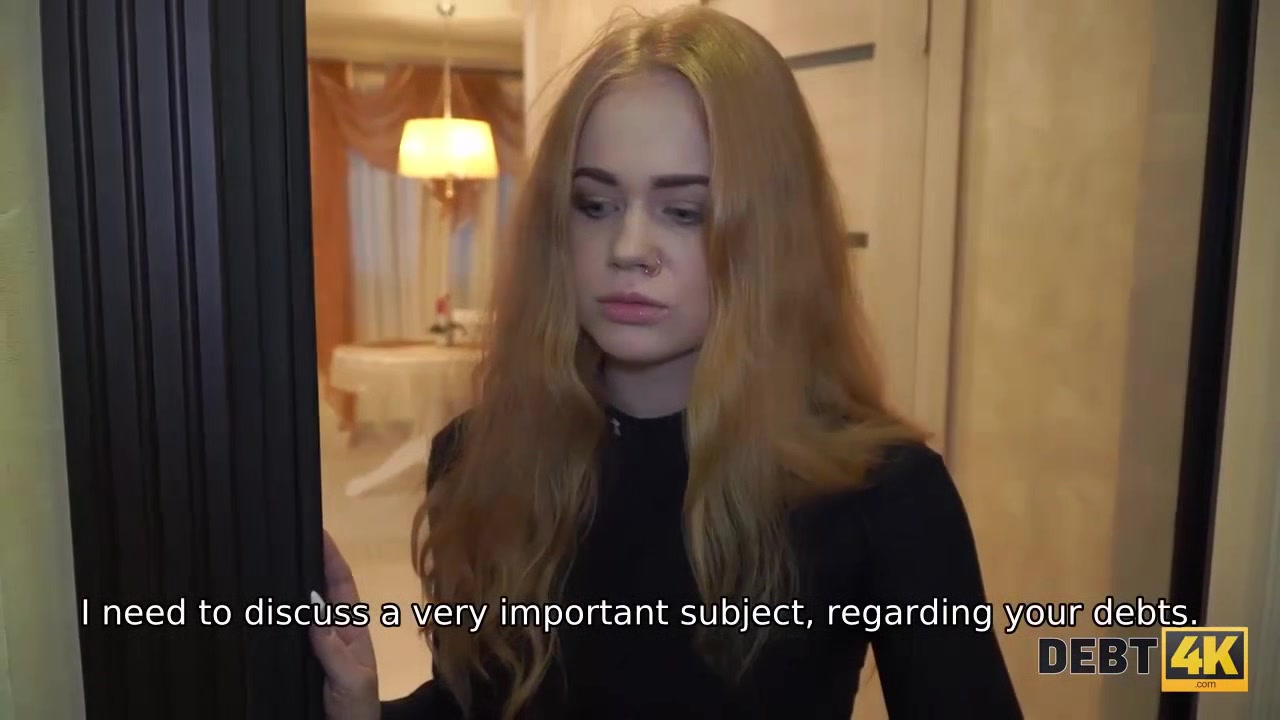 Debt4k. Sexy Rose Wild waitress returns money using her hot body