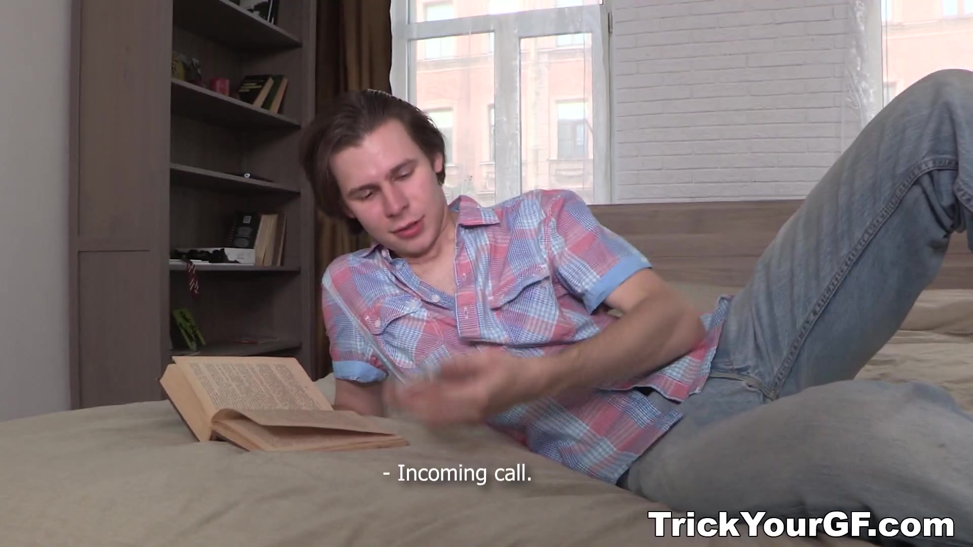 Trick Your GF - Shameless bitch covered with cum