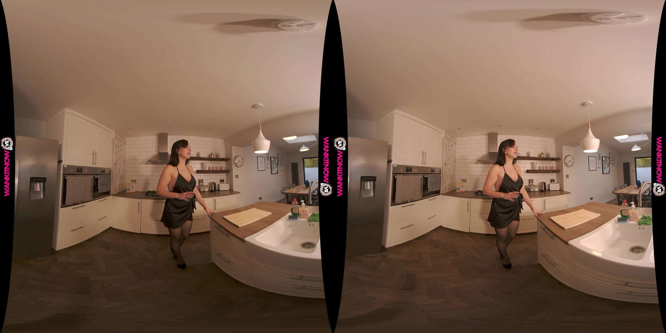 Kitchen Spread featuring Tindra Frost - WankitNowVR