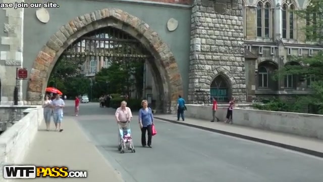 Awesome public sex adventure with hot hottie