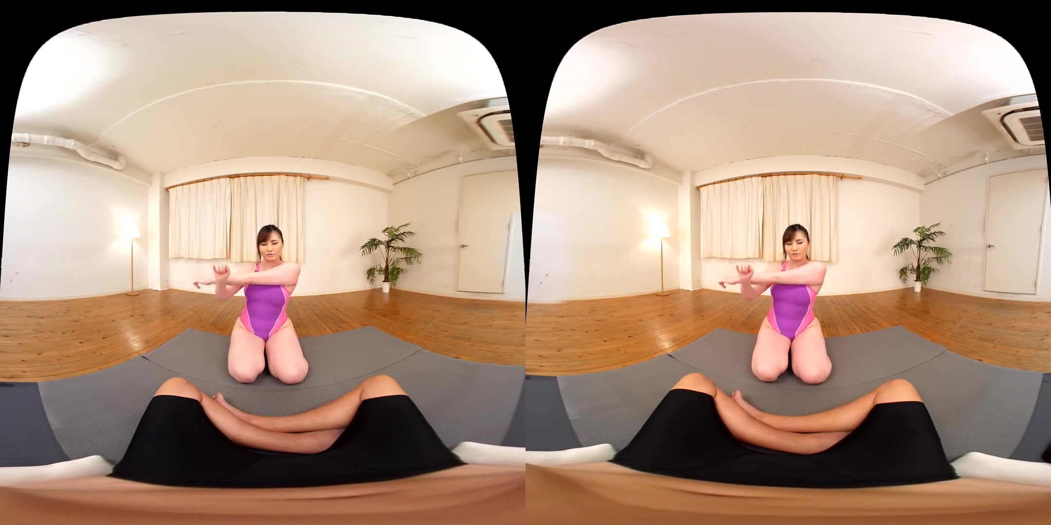Makoto Takeda in Makoto Takeda Going at it with Lean Swimming Instructor - MiluVR