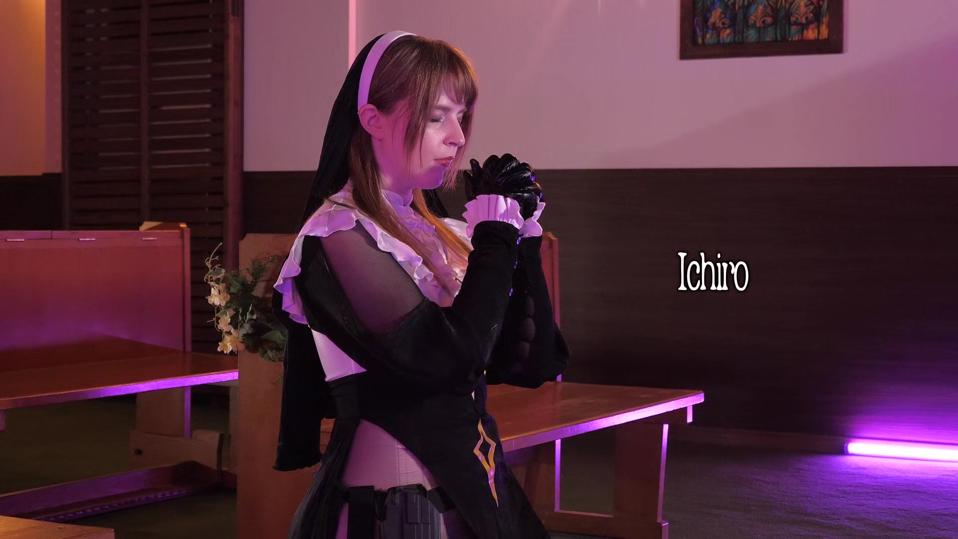 June Lovejoy Nuns Exorcist Threesome and Creampie Exorcism