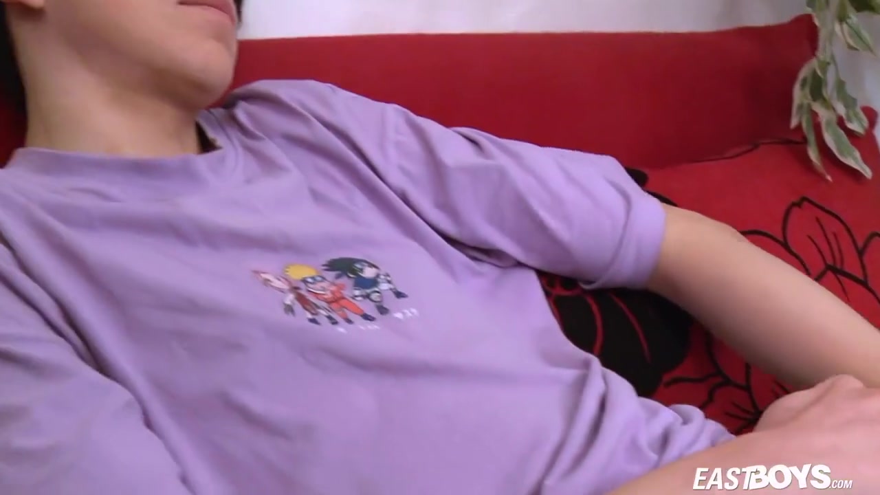 Cute Emo Boy Jerks His Young Male Stick