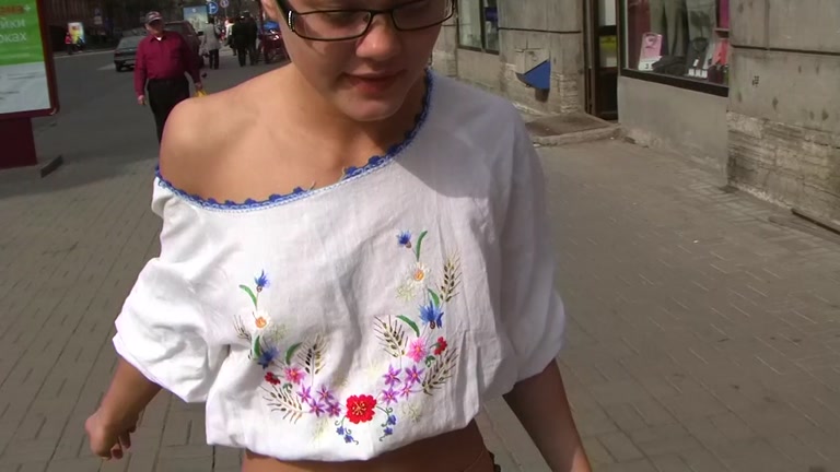 Street oral stimulation and bedroom fuck for superlatively good bra buddies dilettante gadget