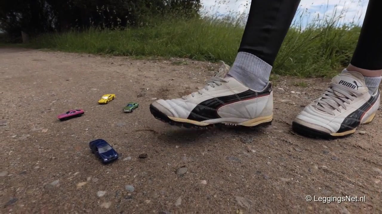 Crushing Beautiful Model Cars