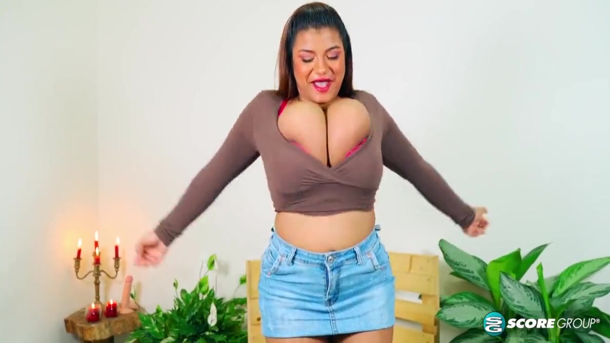 Huge-titted Sucks Her Tits And Fucks Her Pussy - Angie Bravo