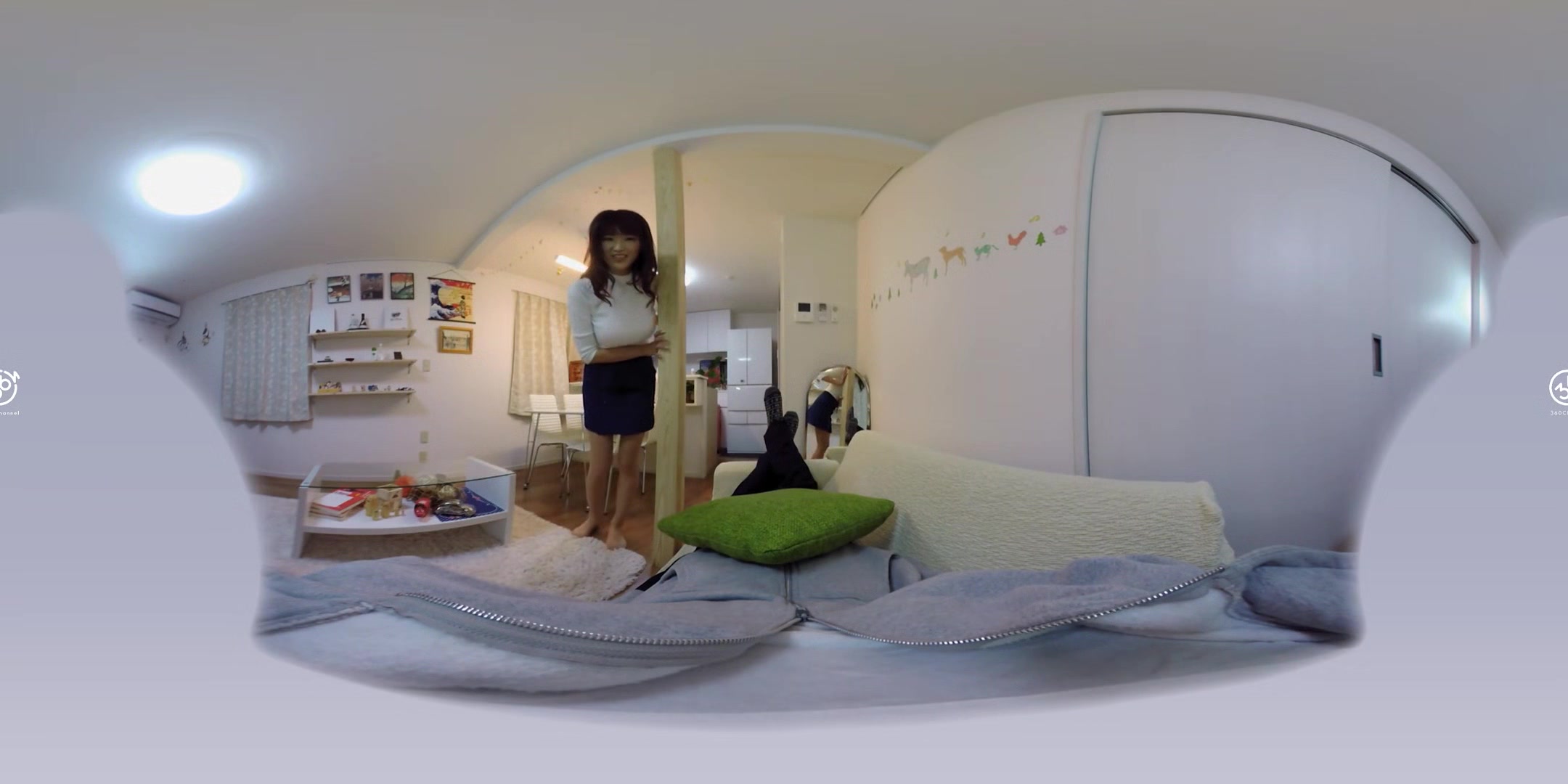 Mai Hakase's Gachi Temptation (Practice Edition); Busty Japanese Babe Solo Softcore Short VR