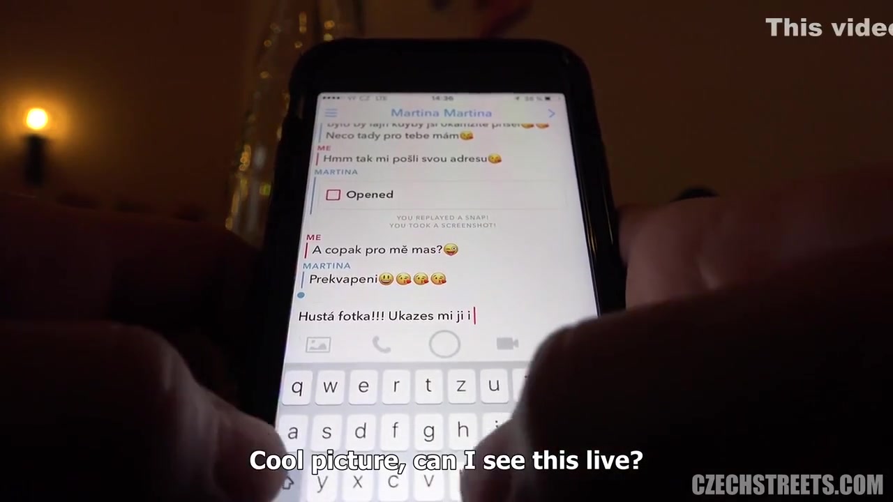 Snap Chat In Martina The Girl#teen 18+#hardcore