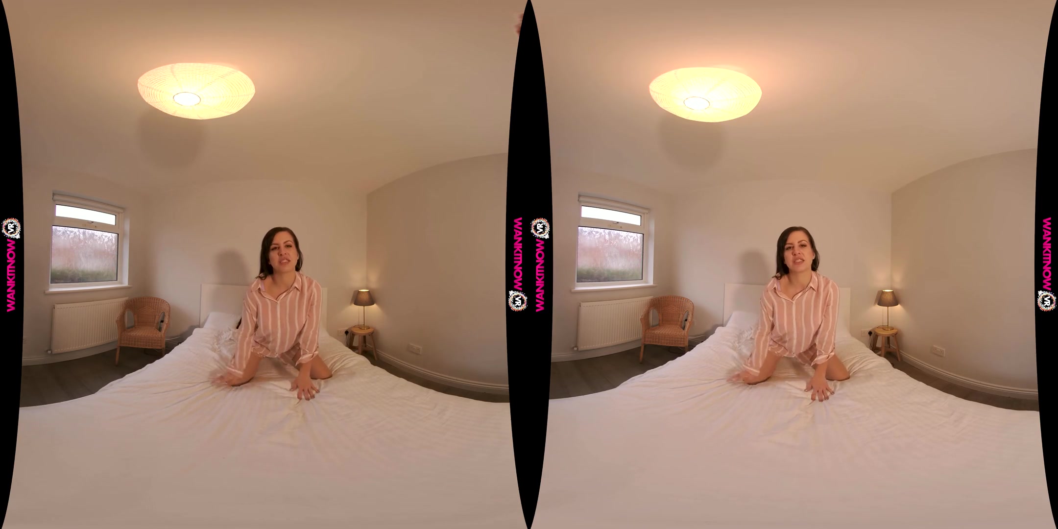 Teasing Tindra - Big Tit Brunette Solo Striptease