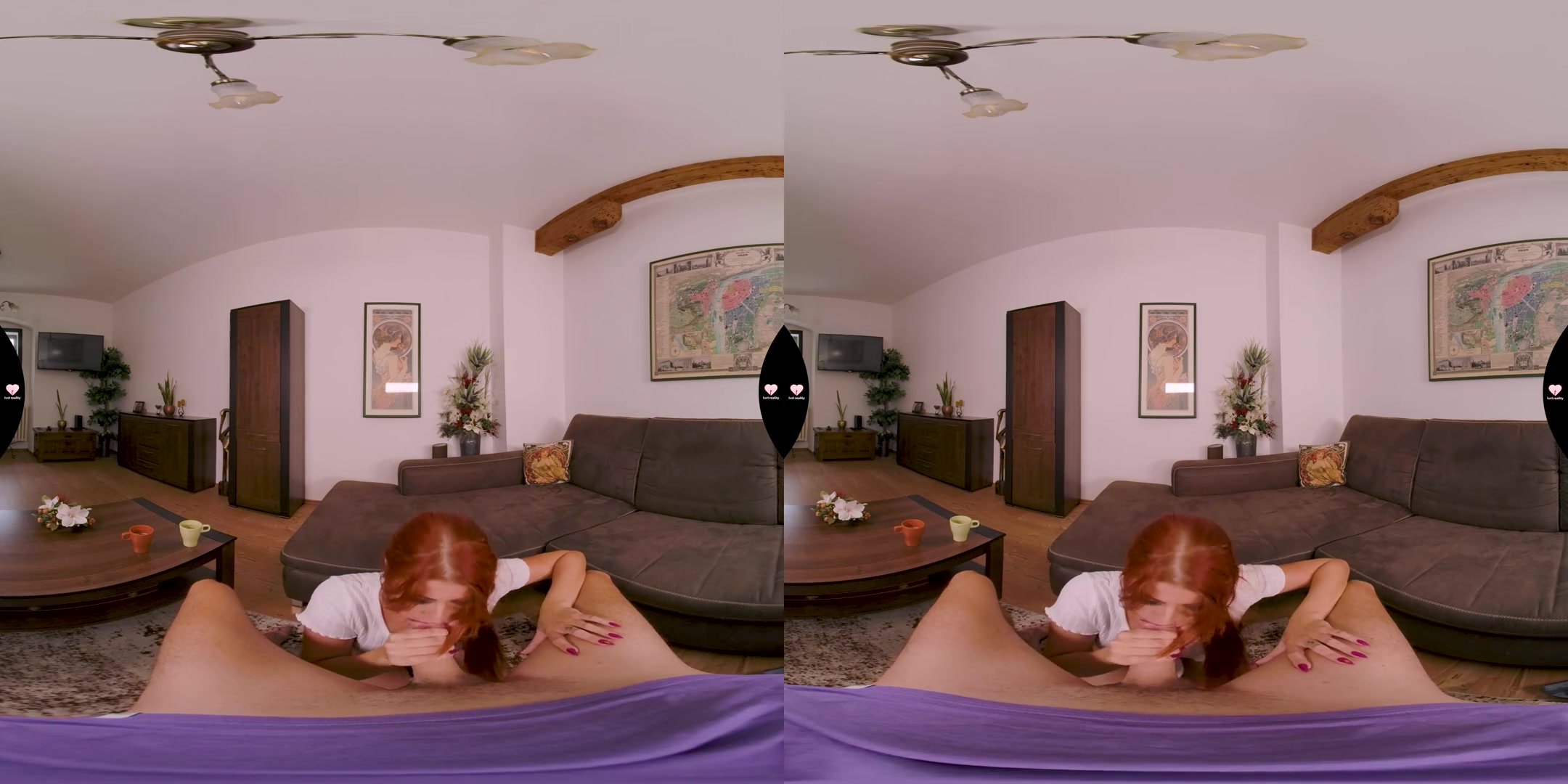 Hot Coffee With Redhead Neighbor