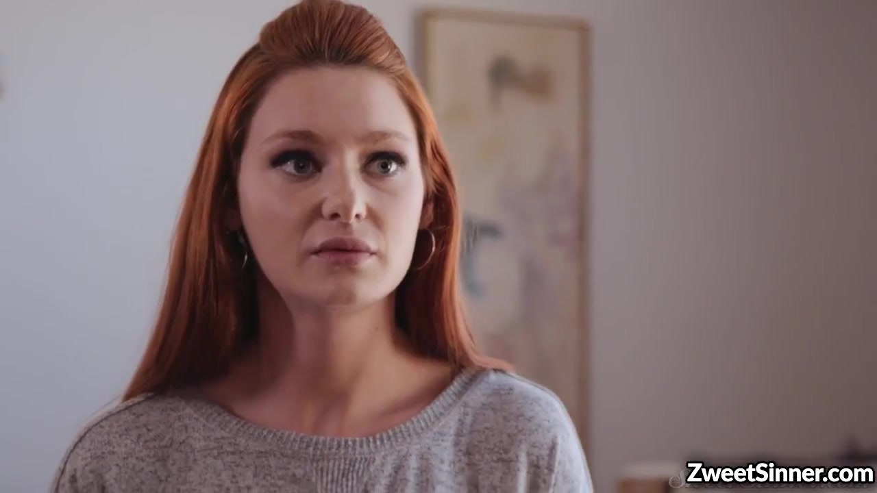 Redhead teen 18+ Seduces And Fucks With Older Stepbro