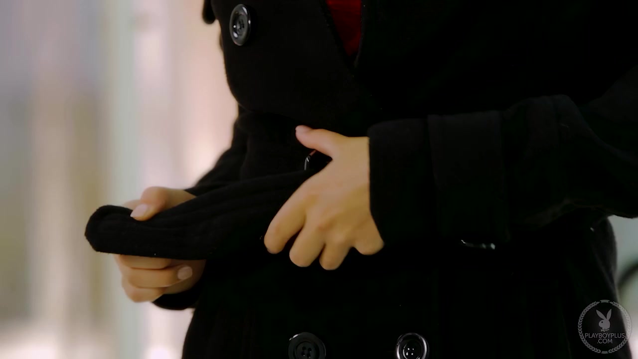 Remastered - Chanel Elle in Trenchcoat Tease - PlayboyPlus
