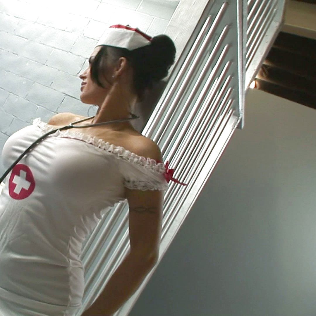 Sexy Nurse Jenna Presley Has Cum On Her Stethescope