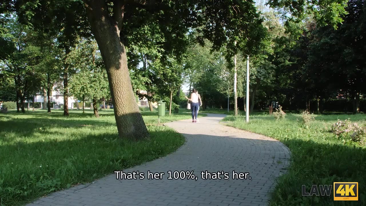LAW4k. Rude policemen demonstrate bad girl how the law works