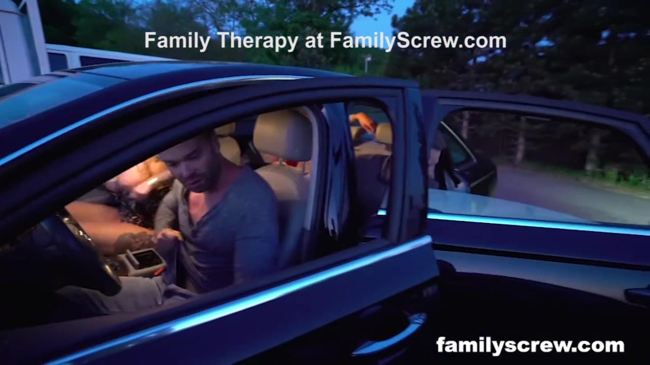 Step Family Celebration with Housemaids 1 - Familyscrew