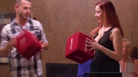 Gingers play the lusty dice game with other horny swingers