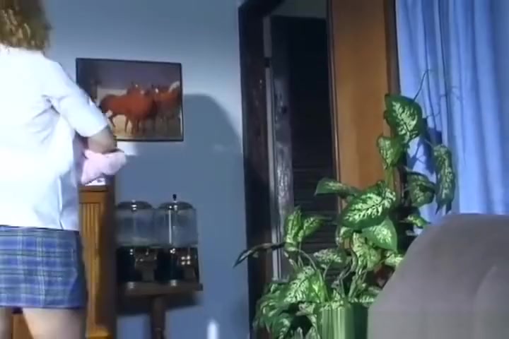 Sexy babysitter gets nailed by 2 guys