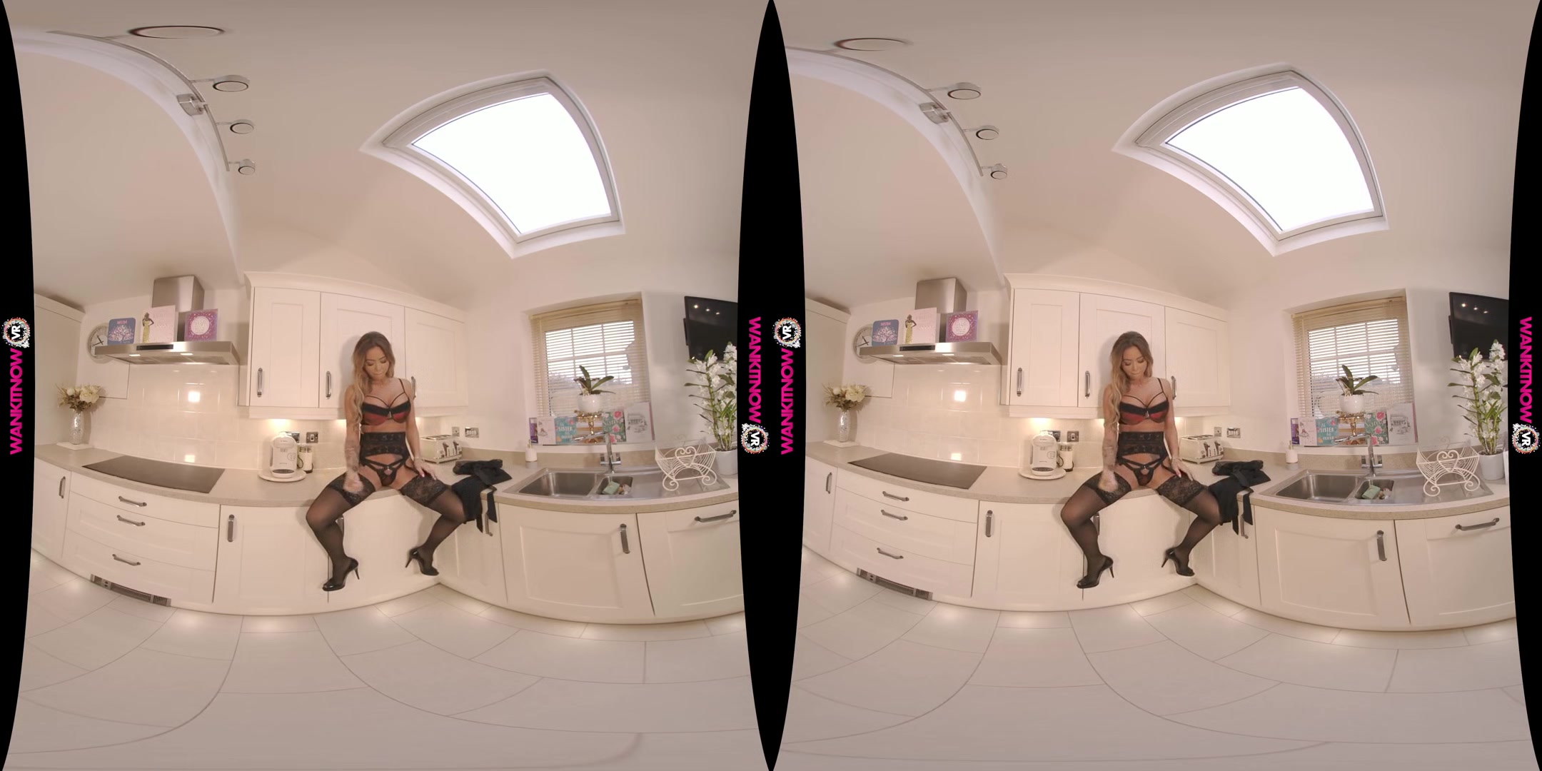 Let Me Stay - Big Tits Lingerie JOI Striptease - SexLikeReal