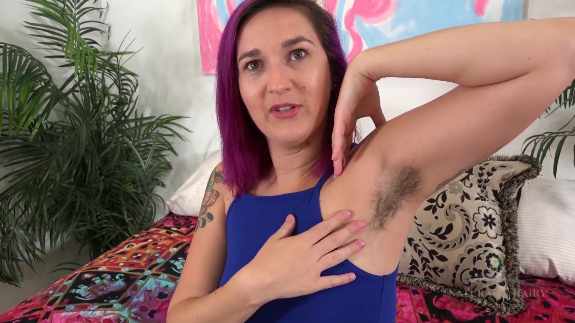 Red Headed Babe Lets You Know What Her Hairy Pussy Is Like