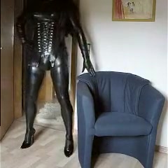 Fabulous homemade shemale scene