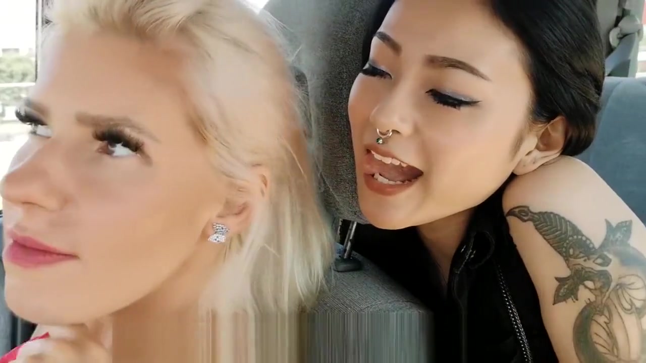 Risky Public Blowjob by Kate Truu and RaeLilBlack in IKEA