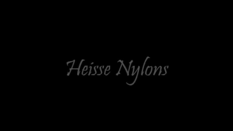 Nylons legs cum