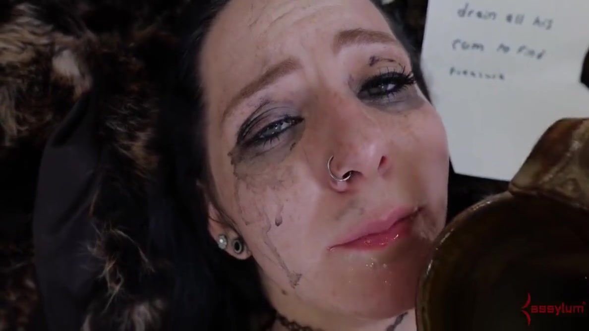 Cum Guzzling Bondage Babe Is Ass Rammed