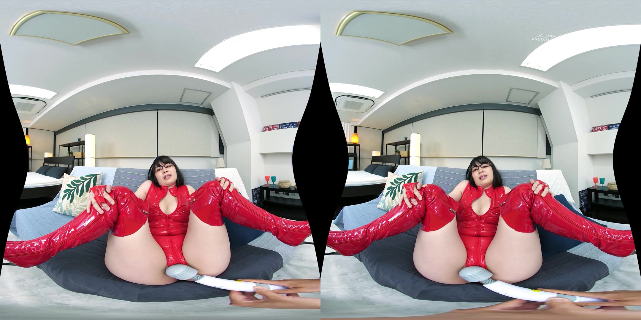 Aina Shinkawa - High Leg Boots Edging - -BOXVR