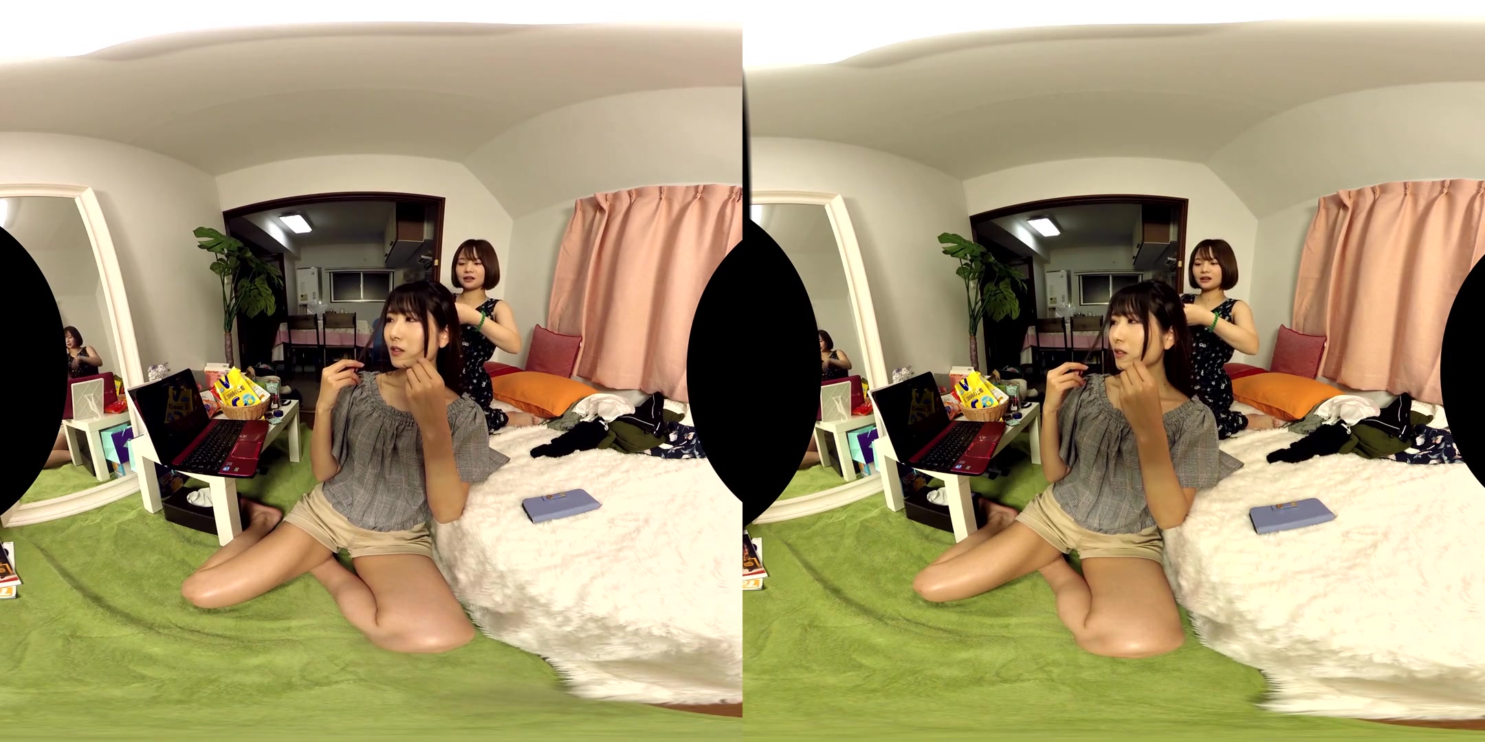 Kotomi Soramame in Mana and Kotomi Soramame Apartment Days! Being Stupid - FANTASTICA