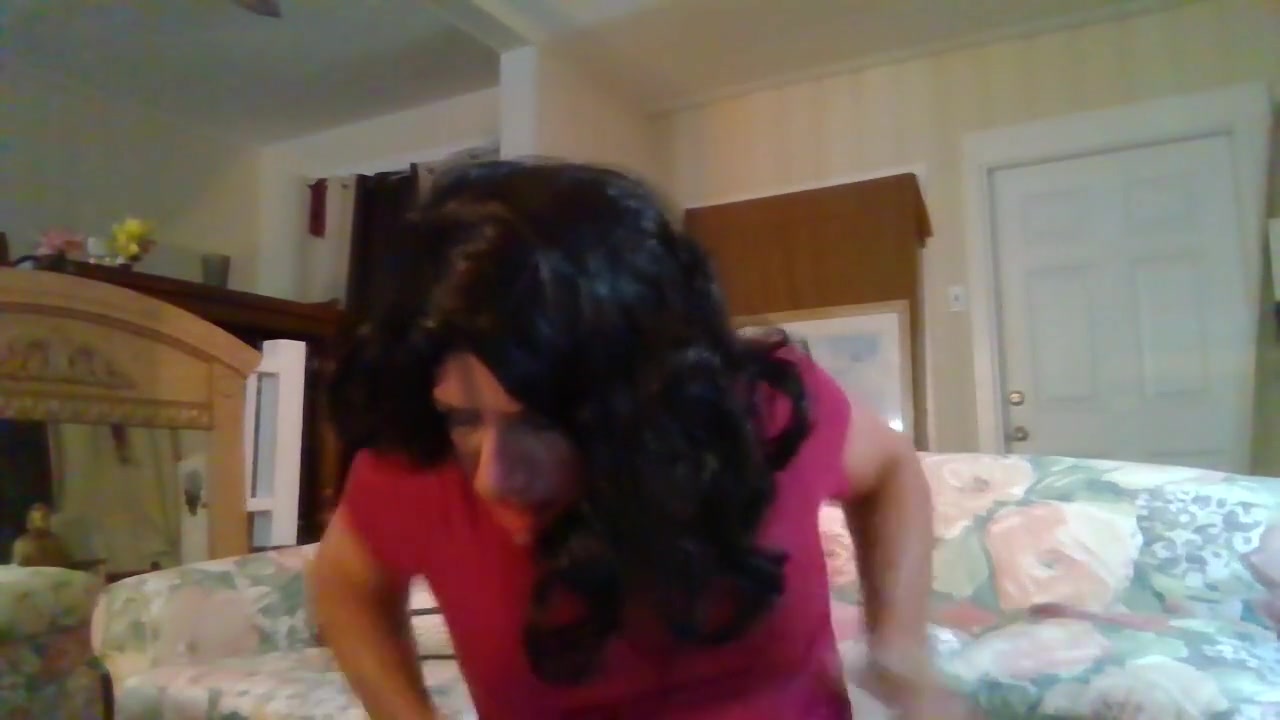 Sissy Slut In Short Pink Shorts