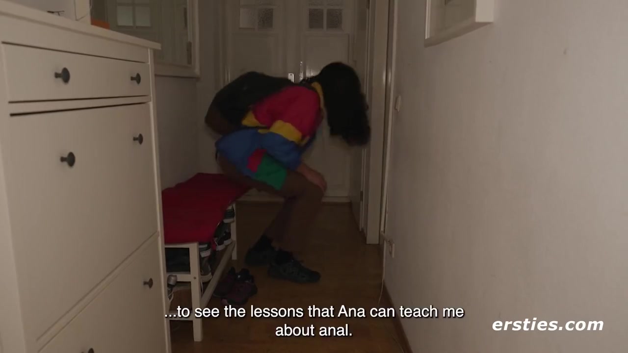 Sex Academy: Ep 2 Of 4 - Ana Teaches Lucky student 18+ How To Be An Anal Expert
