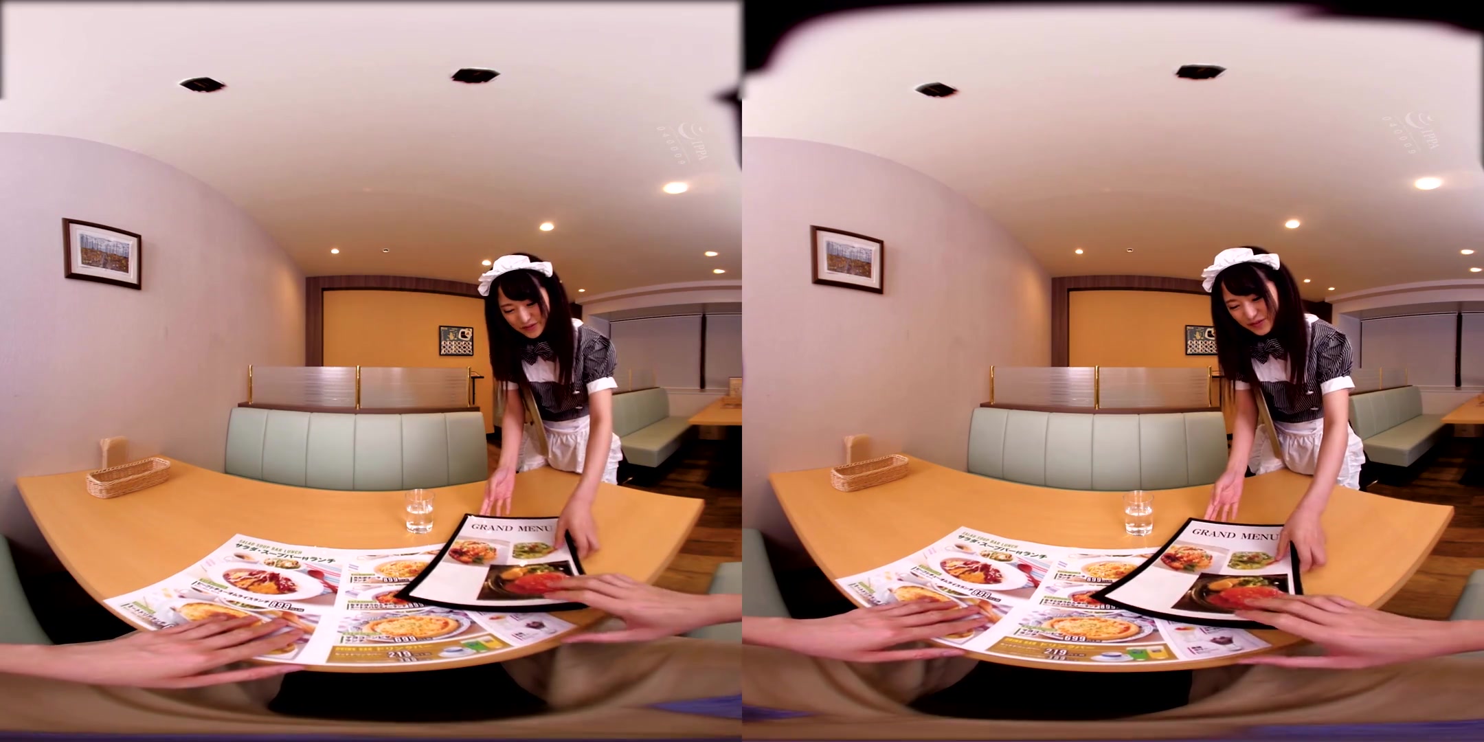 Huge Creampie With a Beautiful Waitress 1; Hot JAV Idol Hardcore