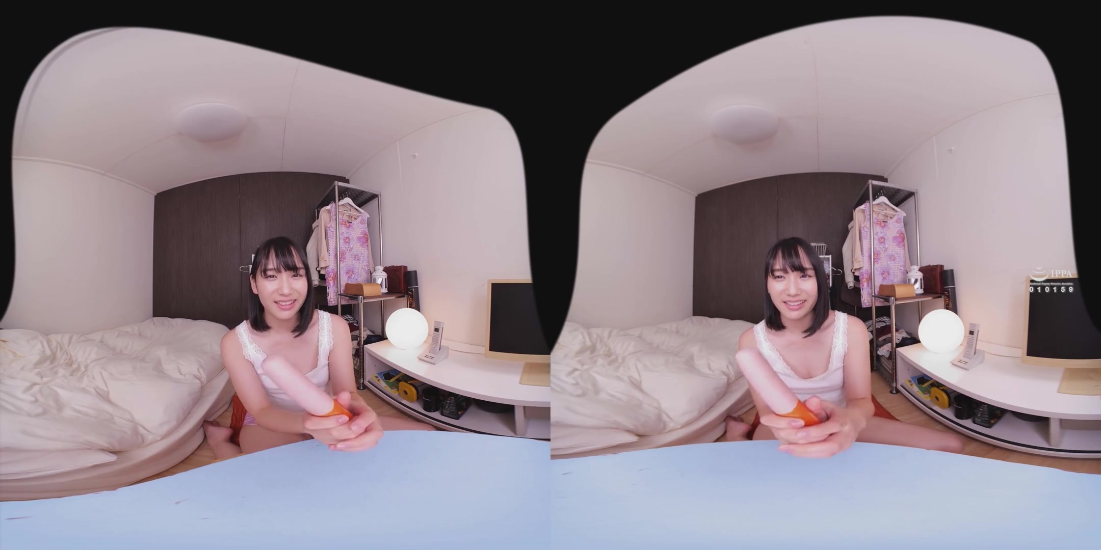 Her First VR! Beautiful Girl Narumi Amou' Long Awaited VR Debut; Stunning Cute Japanese Babe First Time in VR