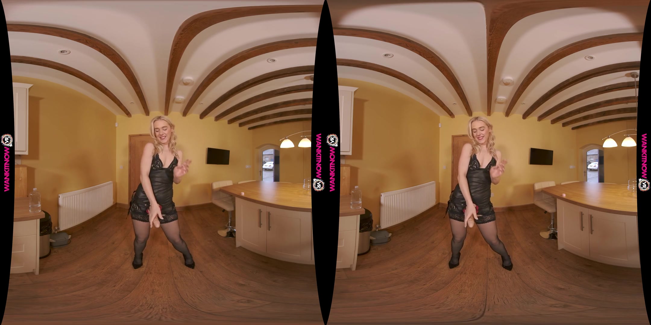 Masturbation Lesson - Blonde Lingerie Toy JOI - SexLikeReal