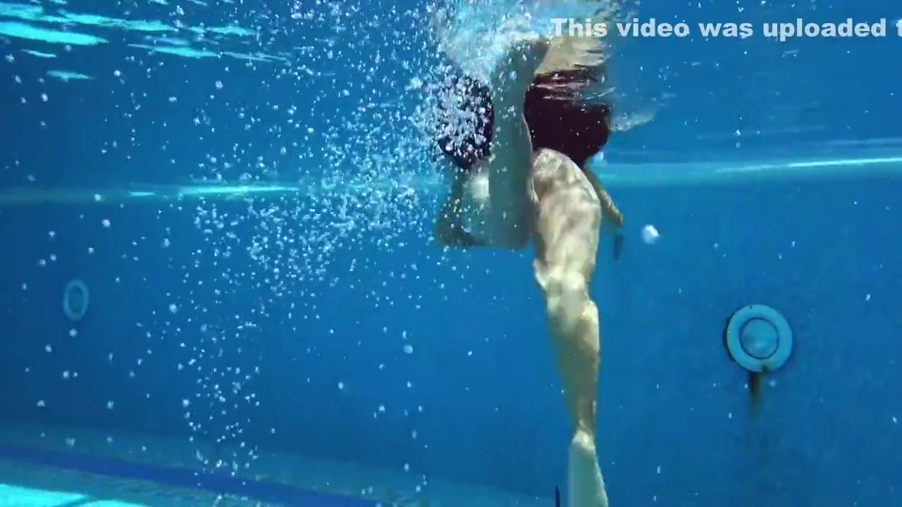 Swimming Pool Nudist Action By Sexy Latina Babe Andreina