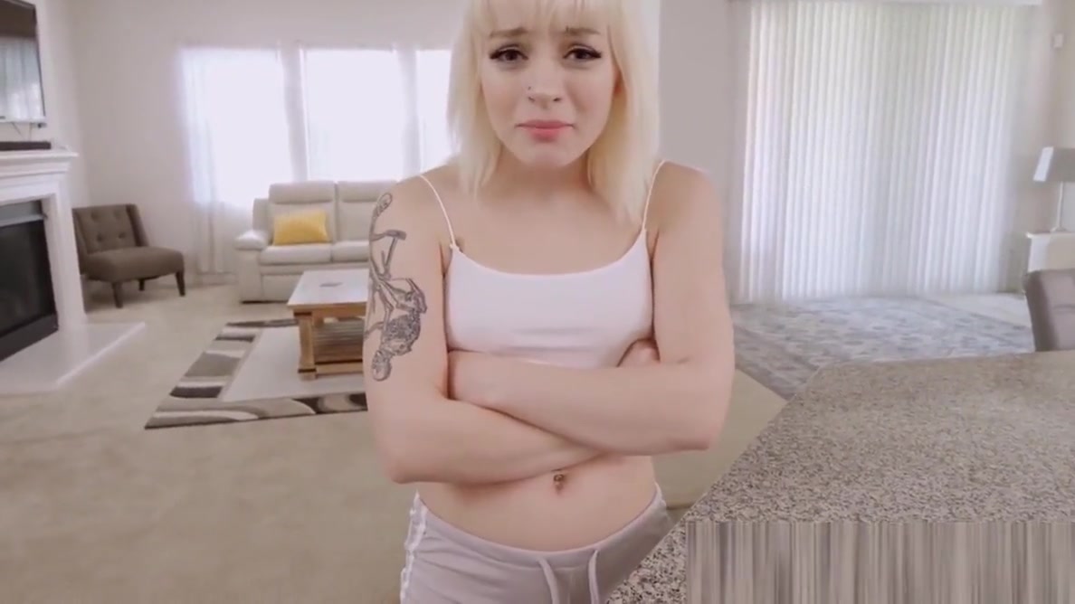 Barely legal stepsister spreads her legs for big POV dick