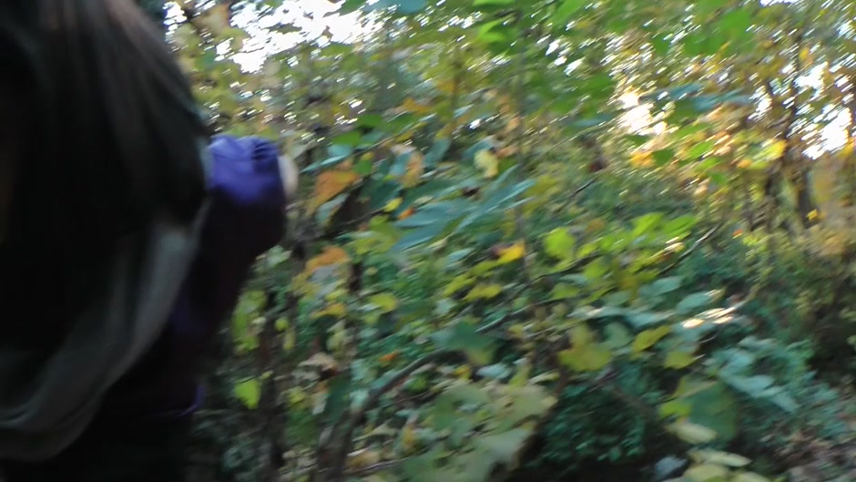 Slut gets fucked in a public park really hard