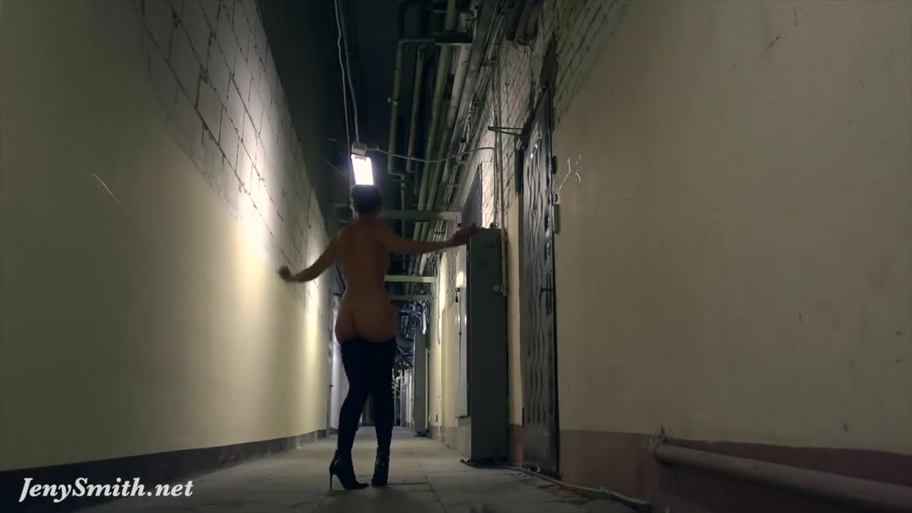 Naked challenge: All alone at factory