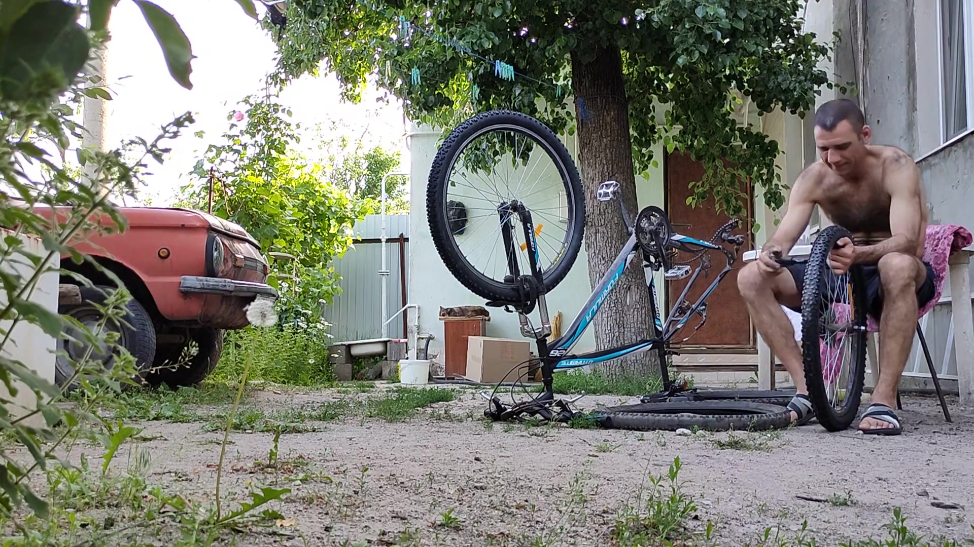 I Change Tires On Bike