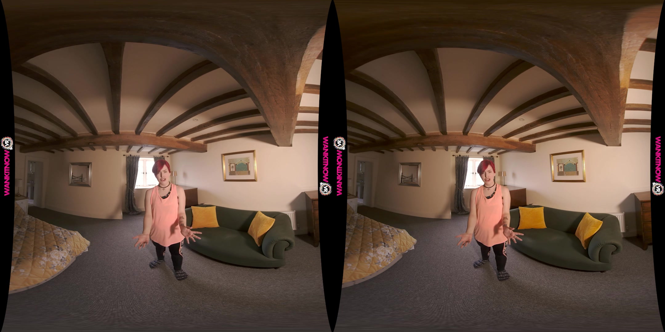 Thong Snatcher featuring Olivia Kinks - WankitNowVR