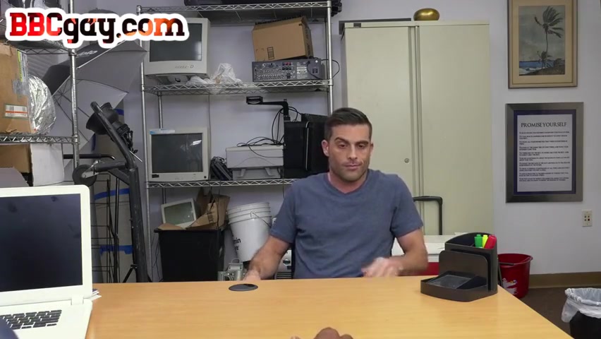 Bbc Gay Doggyfucks His White Anal Hole In The Office