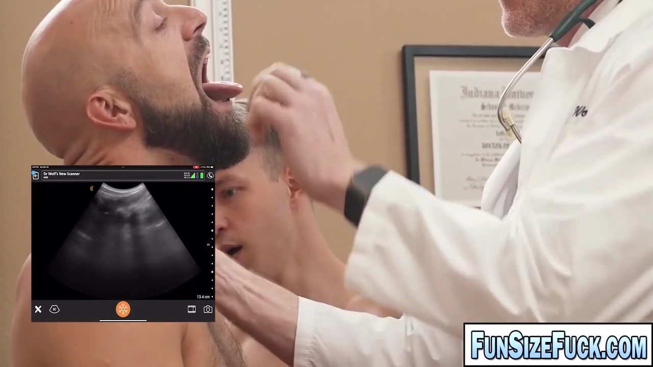 Noah Snow, Legrand Wolf And Sean Xavier - Incredible! Deepthroating Ultrasound Gay Doctor Big Dick Anal Sex With And His Boy Doctor And His Assistant