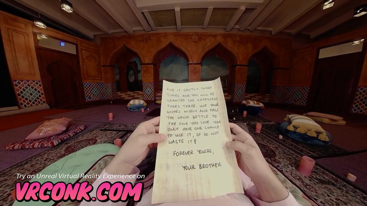 Laney Gray And Vr Conk In As A Sexy Genie That Will Fulfill Your D