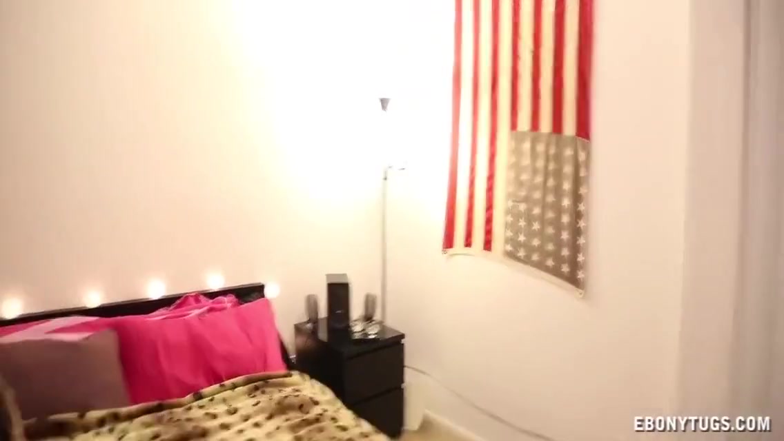 Cute Ebony Jerker 6 Min