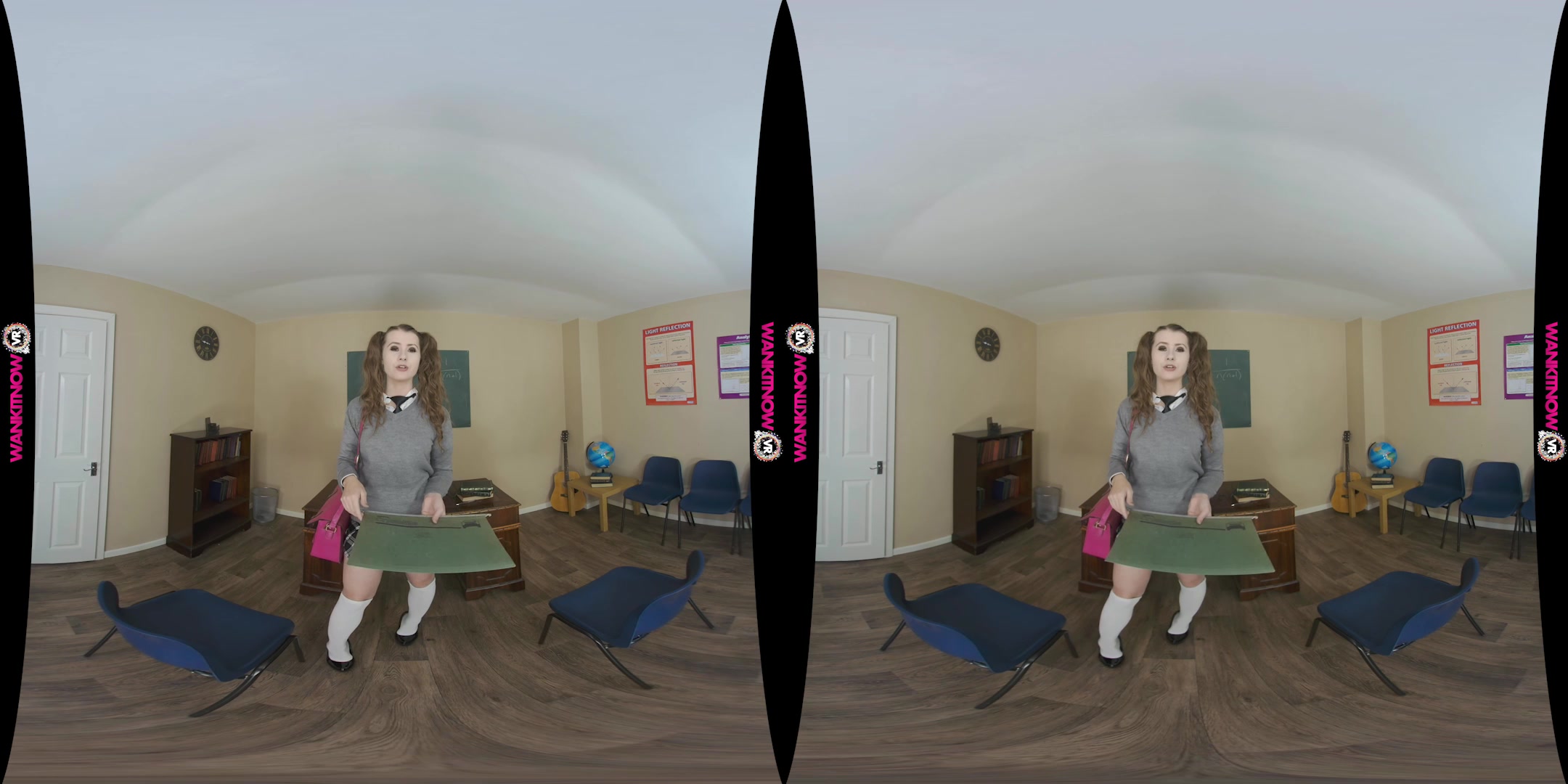 Tight College Pussy featuring Brook Logan - WankitNowVR