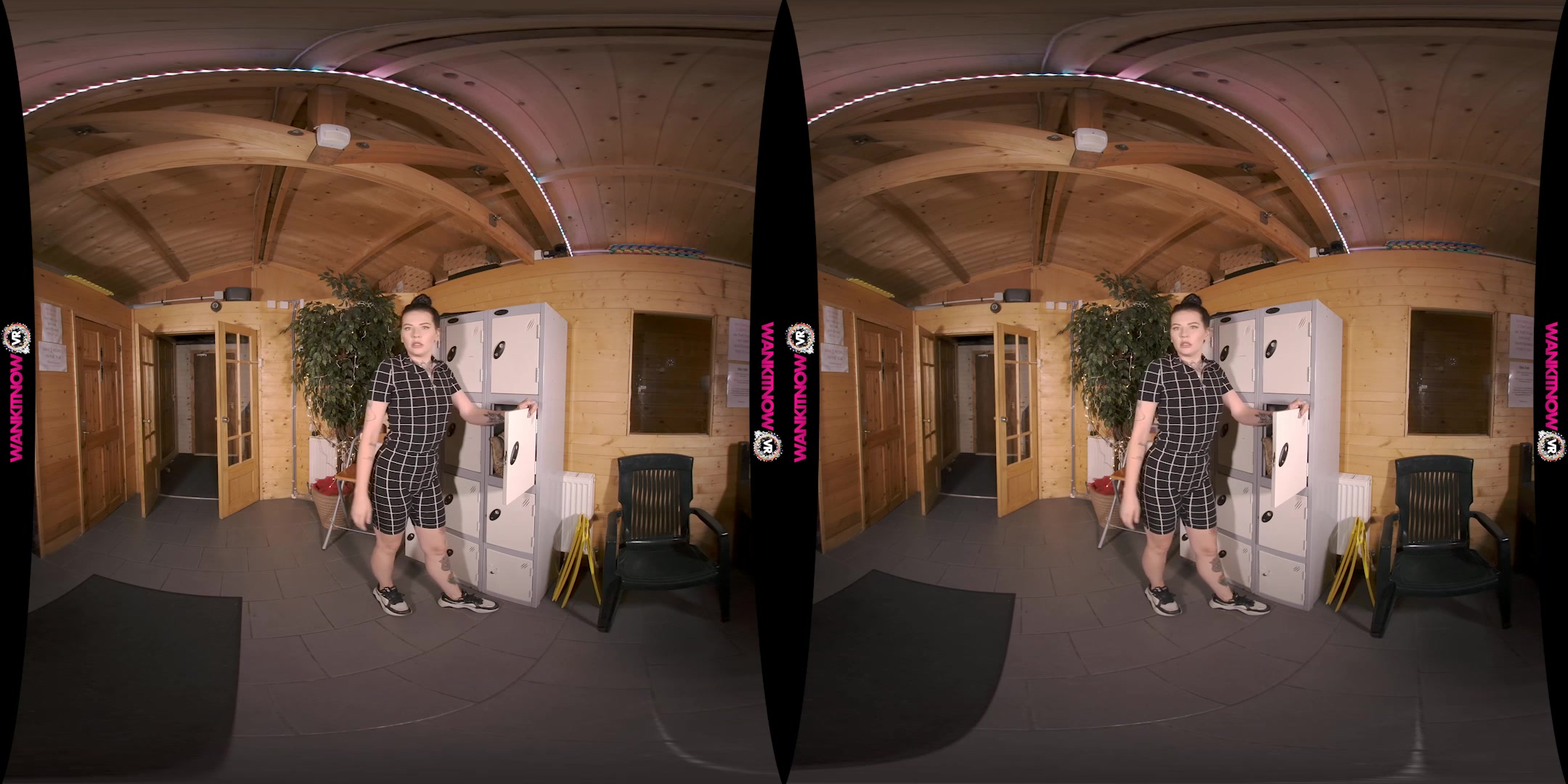 Gym Tease featuring Keeley - WankitNowVR