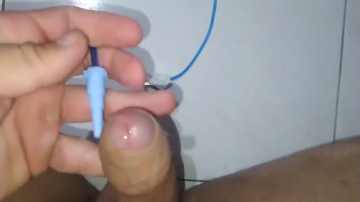 The Gas Cylinder Left The Cock Bent And Hard Wanting A Cumshot