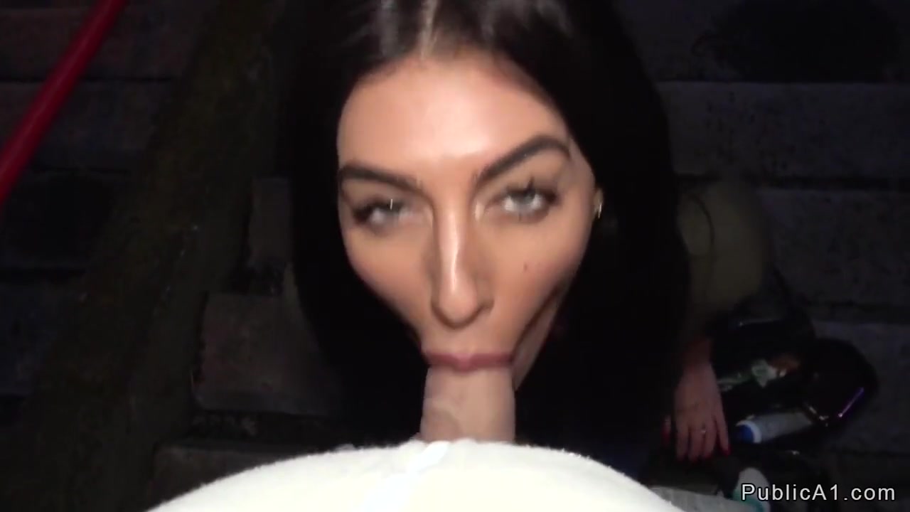 Brunette Fucks Pov In Public