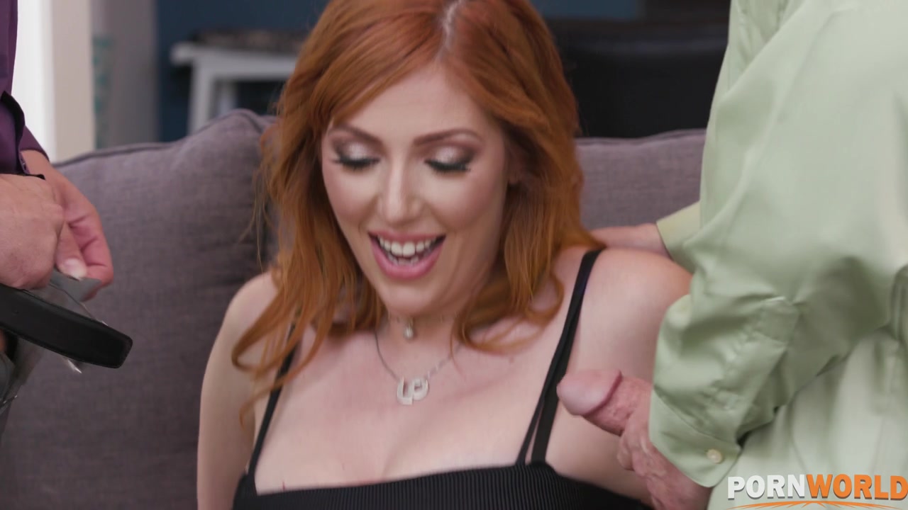 Redhead MILF Lauren Phillips Double-stuffed at the Business Meeting GP2107 - PornWorld